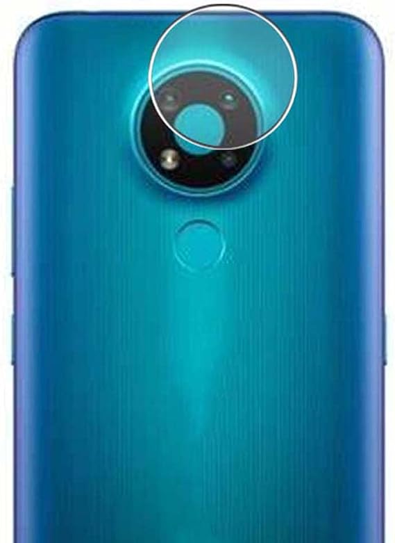 2 Pack Camera Lens Protector Film, compatible with NOKIA 3.4 TPU Camera Cover ( Not Tempered Glass/Not Front Screen Protectors )