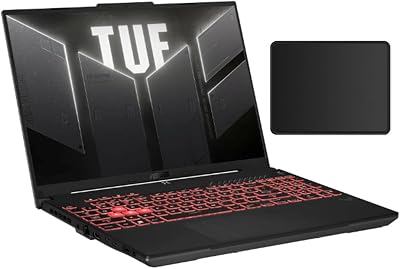 ASUS TUF Gaming 16” 16:10 FHD 144Hz Display Laptop | AMD Ryzen 5 7535HS 3.3GHz | NVIDIA GeForce RTX 4050 | Backlit | Gray | 16GB RAM DDR5 | 1024GB SSD | Windows 11 Home | Bundle with Mouse Pad