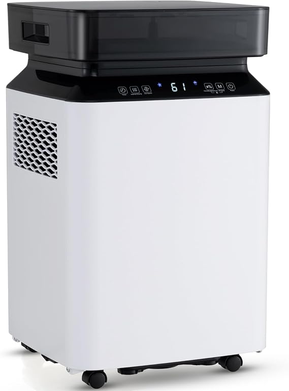 ARLIME 70 Pint Dehumidifier for Basement, 4500 Sq. Ft Dehumidifier for Home