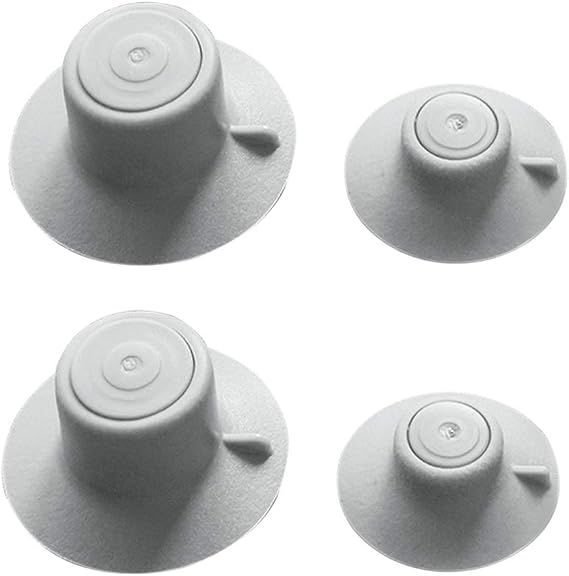 4Pcs/Set Laptop Heat Reduction Pad Cooling Cool Feet Sucker Thermal Bracket for Notebook PC Computer Devices Accessories