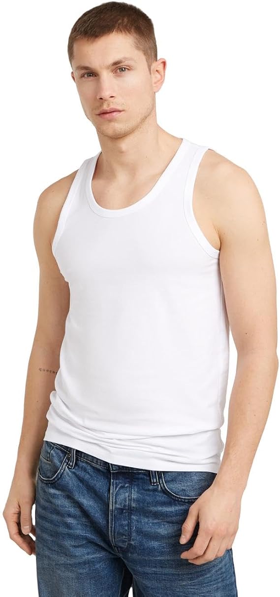 G-Star RAW Men's Base Tank Top 2-Pack Undershirt