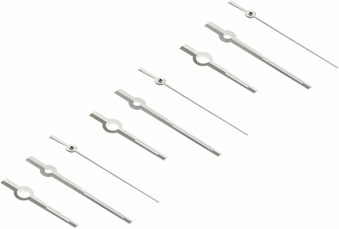 Ewatchparts 3 Sets Watch Hand 36mm Compatible With Rolex Datejust 15000, 15200, 15234# 3035-3135 Silver