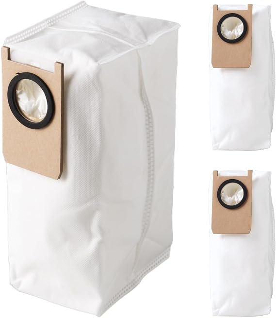 eufy Official Dust Bag Accessories for Omni S2/S1 pro/S1, Enjoy 60 Days Hands-Free Cleaning, 2.5L Large Capacity, 3-Pack