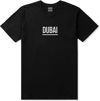 Kings Of NY City of Dubai Simple Underline Mens T-Shirt