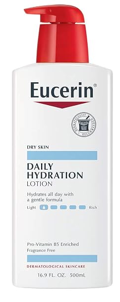 Eucerin Daily Hydration Lotion - Light-Weight Full Body Lotion for Dry Skin - 16.9 fl. oz. Pump Bottle