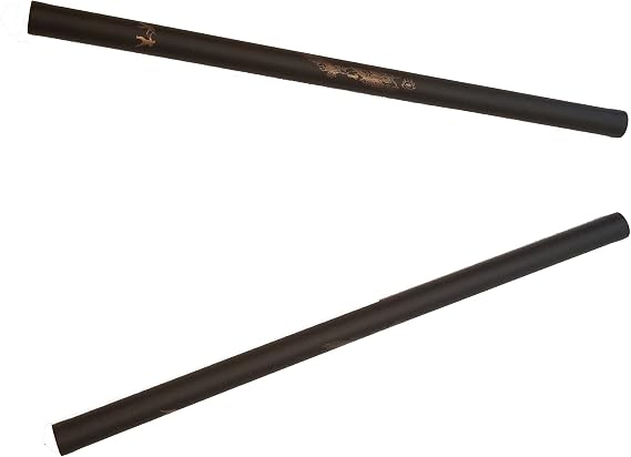 Kali Sticks Also Called Escrima Sticks Or Arnis Sticks Are Foam Padded Each Escrima Stick Is 26 Inches In Length With Woven Carry Case. Used For Martial Arts, Boxing And MMA 2 Black Sticks Included
