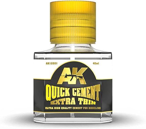 AK AK12001 Quick Cement Extra Thin (40ml)