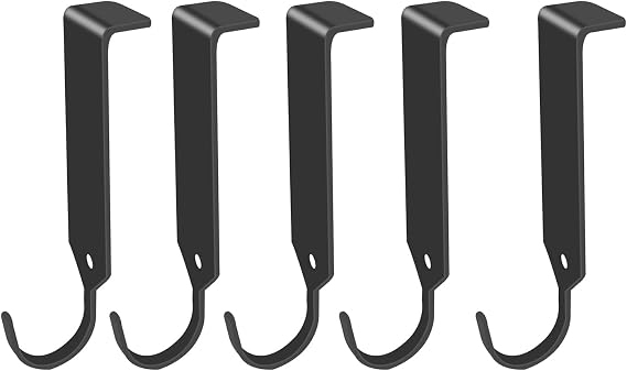 16 Inch knife magnetic strip with 2 hooks & Additional 5 hooks