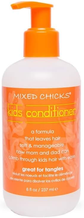 Mixed Chicks Gentle Kids Conditioner with Safflower Seed Oil for Soft & Manageable Hair, 8 fl.oz.