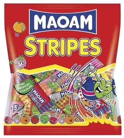 Maoam Stripes - 160g - Pack of 6