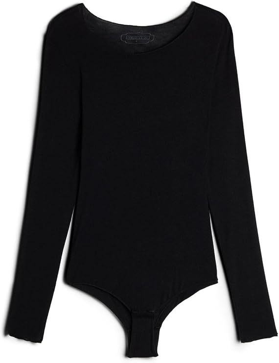 Intimissimi Modal and Cashmere Long-Sleeve Bodysuit