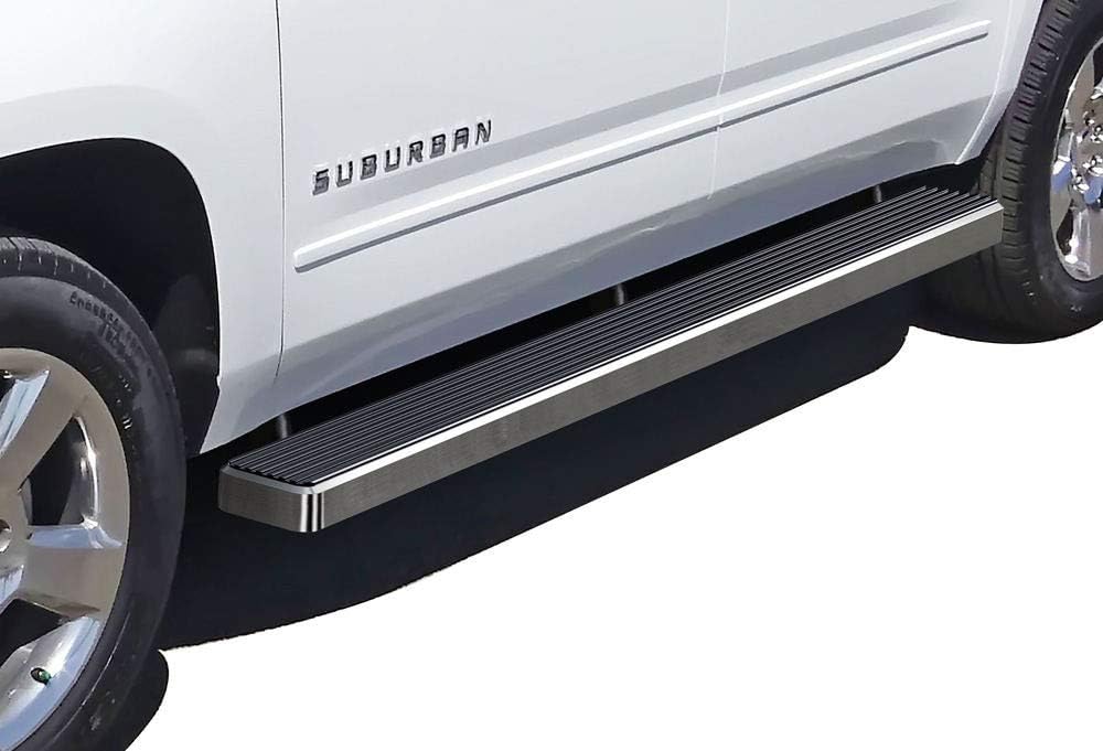 APS Running Boards 5 inches Compatible with Suburban 1500 Yukon XL 1500 2000-2020 Exclude Z71 Denali & Avalanche 02-13 Stainless Steel Nerf Bars Side Steps Side Bars