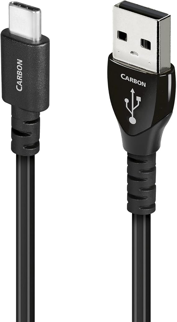 AudioQuest 1.5m Carbon USB-A to USB-C High-Definition Audio Cable