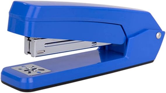 Tabletop Stapler Labor Saving Stapler N C Swing Arm Swivel Stapler Stapler Standard Multifunction Stapler Stapler Color Stapler for Office School Home Color: Blue