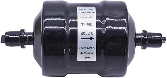 1/4" Liquid Line Refrigerant AC Filter Drier,DCL-052S Universal Refrigerant Filter Drier