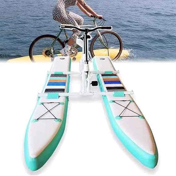 Lake Water Bicycle Single Pedal Sightseeing Leisure Inflatable Kayak Water Scooter Portable and Suitable for Sports Leisure Fishing Scooter