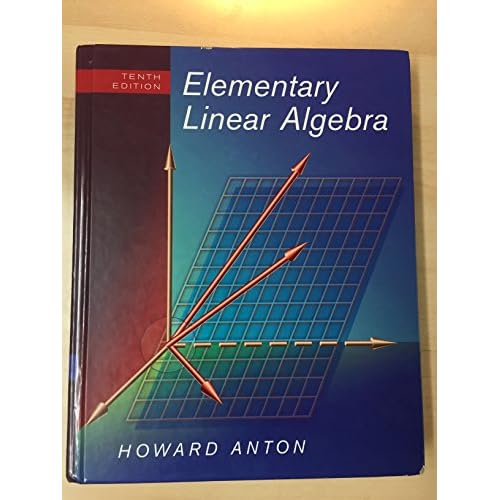 Elementary Linear Algebra 10th Edition