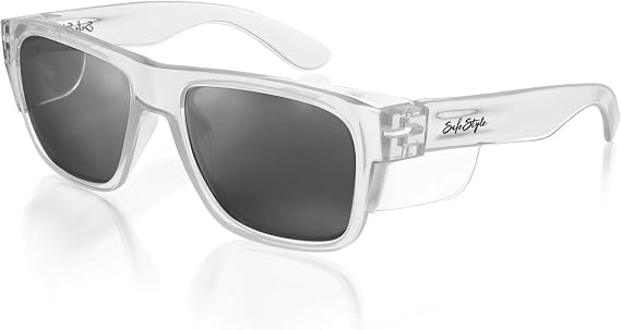 SafeStyle Fusions Safety Glasses ANSI Z87.1+ Certified Clear, Tinted & Polarized Lenses