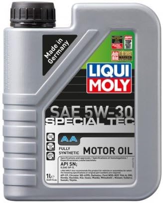 Liqui Moly Special Tec AA SAE 5W-30 1 Liter Motor Oil 20136 (6)