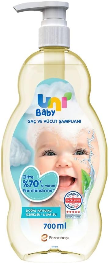 Uni Baby Saç ve Vücut Şampuanı 700 ml