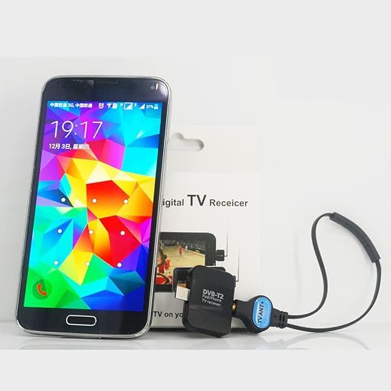 Micro USB Digital DVB-T DVB-T2 TV Tuner Receiver for Android Phone and Pad
