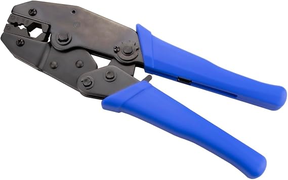 Crimp Tool lmr400 for Coaxial Connector LMR400,Belden9913,RG8,RG213,RG214,RG316,RG174 Cable,Crimper Tools Hex Die with 0.429" (10.90mm) for 400 Type Cables Blue