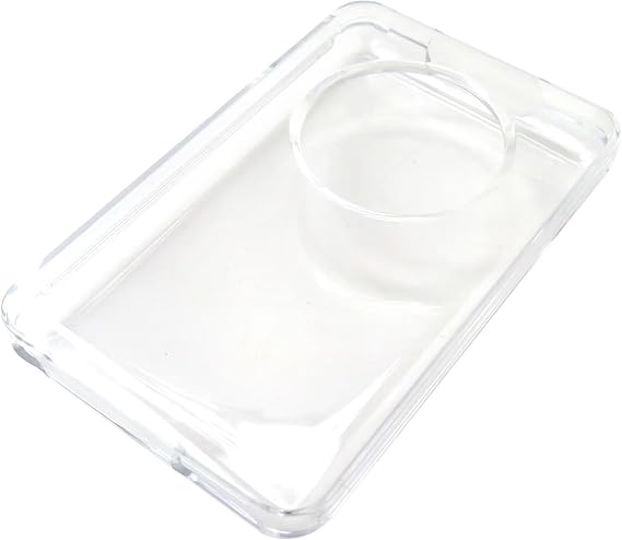 Clear Crystal Plastic Cover Case Compatible for iPod Video 30GB Classic 80/120/160GB