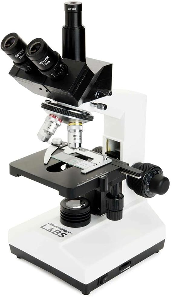 Celestron Labs CB2000CF Compound Binocular Microscope for Lab Study