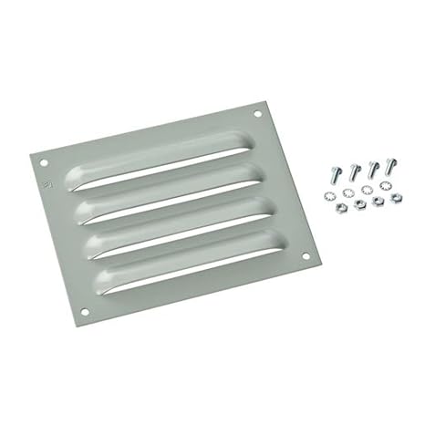 Hoffman AVK86SS6 Louver Kit, Stainless Steel Type 316, 6 Louver x 8.00", 8.19" x 9.50"
