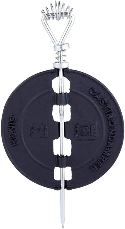 COLIBROX Manufacturing Group BM0051-A Cast Iron Stove Pipe Damper, Black