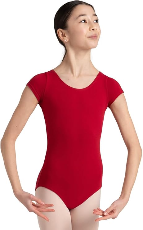 Capezio girls Classic Short Sleeve Leotard