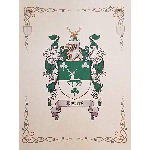 Mr Sweets Drehobl Coat of Arms, Family Crest 8.5x11 Print - Surname Origin: German Germany