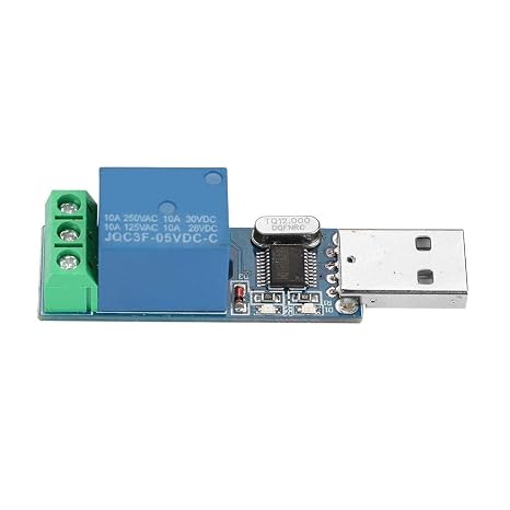 USB Relay Module USB Intelligent Control MCU PC USB Smart Control Jog Self-Locking