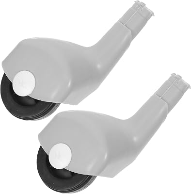 KICHOUSE 2pcs Kids Scooter Wheels - Toy Car Front Swing Wheels Noise-Free Swivel Casters Replacement Accessories for Kids Twist Cars