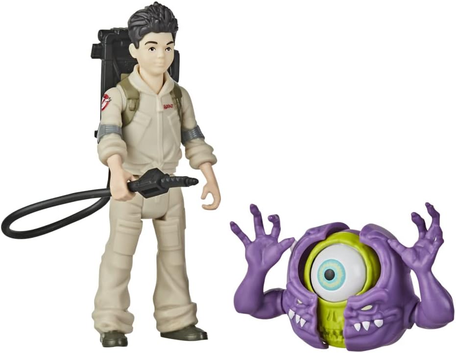 Hasbro Ghostbusters Fright Features Podcast Figure with Interactive Ghost Figure and Accessory, Toys for Kids Ages 4 and Up, Great Gift for Kids, E9770