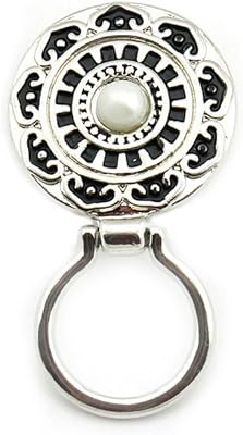 Newbee Fashion - Centerpiece Snap On Magnetic Eyewear Holder with Rhinestones