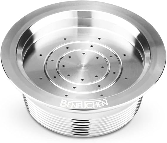 Kavolet Reusable Coffee Capsules, Reusable Pod Filter, Stainless Steel Coffee Filters, for Lavazza Espresso Capsules Coffee Machine