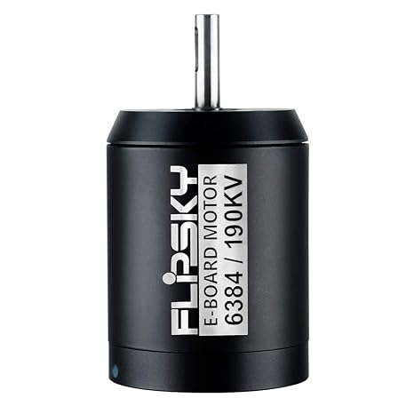 Flipsky Motor 6384 Brushless BLDC Blet 190kv 4000w Sensored Outrunner Motors for Offroad Electric Skateboard,Longboard,DIY Kits Pats Accessories