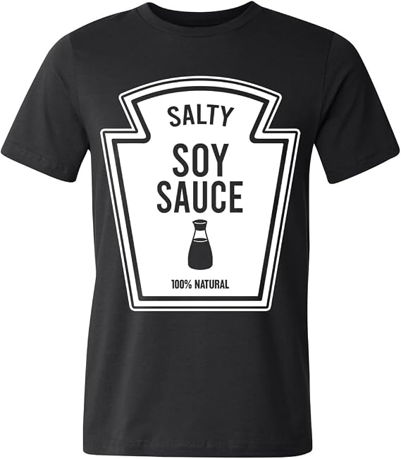 Halloween Matching Team Costume Condiments Ketchup Mayo Mustard Relish Salsa Condiment Outfit Mens T-Shirt