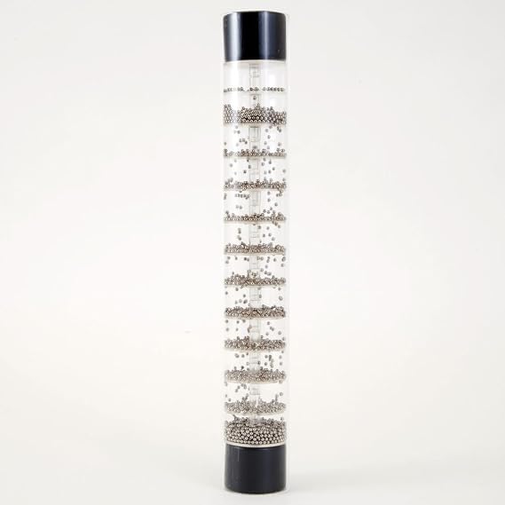 Bits and Pieces Clear Acrylic Falling Rain Stick