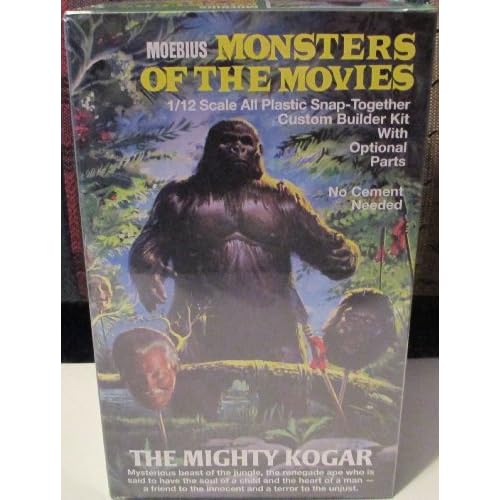 Moebius The Mighty Kogar: Plastic Model Kit
