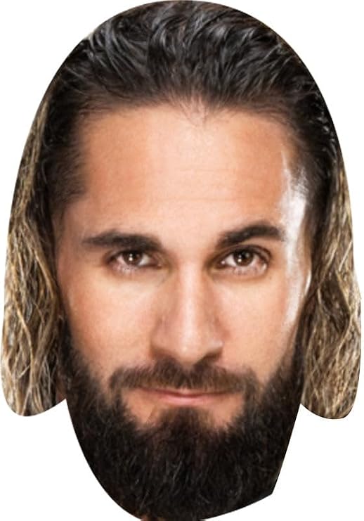 FoxyPrinting Seth Rollins Celebrity Face Mask – WWE Wrestling Star Fancy Dress Costume Prop for Sports Party Hen Stag Do Accessory, Ready to Wear