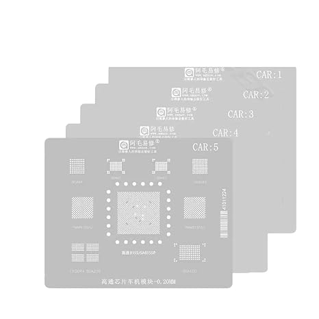 Amaoe Car1 2 3 4 5 for Car Audio Car Computer Board Chip DDR CPU Mb86R12 G24066 5432Aaanq1 Cv25Ax26 Tin Planting Steel Mesh Tool
