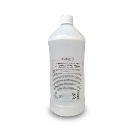 iSonic CSBC001 Ultrasonic Brass Cleaning Solution Super Concentrate, 1Qt Bottle