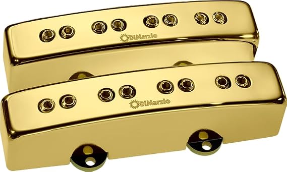 DiMarzio Relentless J Bass Pickup Set - Gold