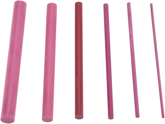 Sharpening Stones, 6 PCS 3000 Grits Ruby Polishing Oil Stone Sharpener Sharpening Stone Whetstone Tool Set