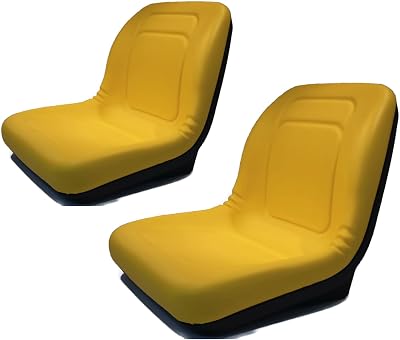 A&I Products 2 HIGH Back Seats for John Deere Gator Model E-Gator CS CX 4x4 Trail HPX TE