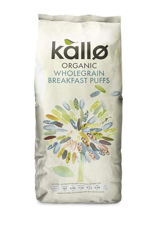 Puffed Brown Rice Cereal by Kallo