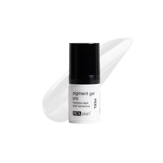 PCA SKIN Pigment Gel Pro Dark Spot Corrector Serum, Trial Size, 0.25 oz | For Hyperpigmentation and Discoloration, Fades Brown Spots, Brightens and Evens Skin Tone, Hydroquinon-Free, All Skin Types