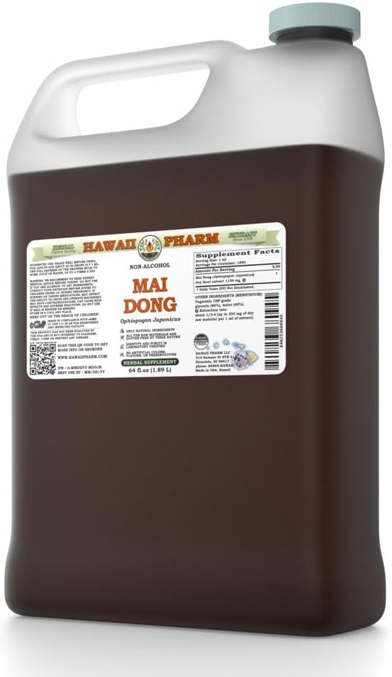 Hawaii Pharm Mai Dong Root Alcohol-Free Extract, 64 fl oz